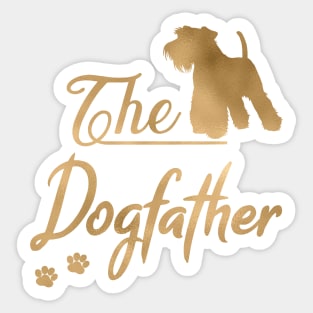 The Schnauzer Dogfather Sticker